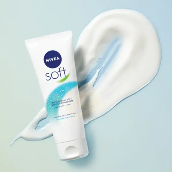 کرم مرطوب کننده نیوآ NIVEA Soft در حجم 75 میلی