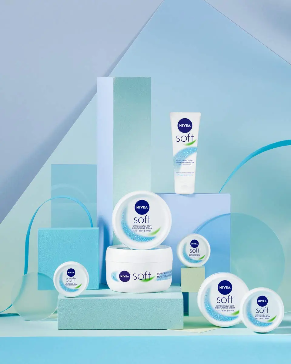 کرم مرطوب کنننده نیوآ مدل Soft کاسه ای در سه سایز
