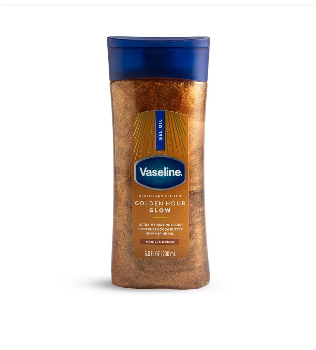 روغن بدن شاین دار وازلین Vaseline مدل Sinlit Glow حجم 200 میل